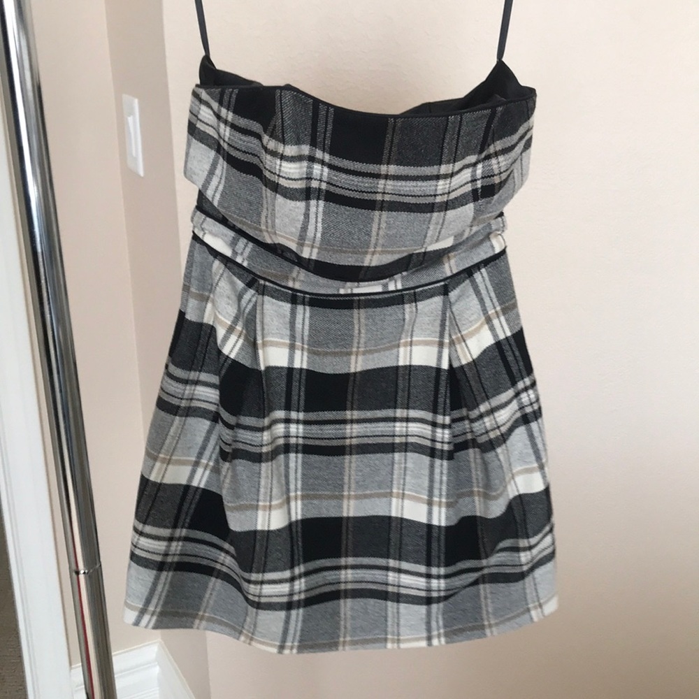 Plaid Mini Dress